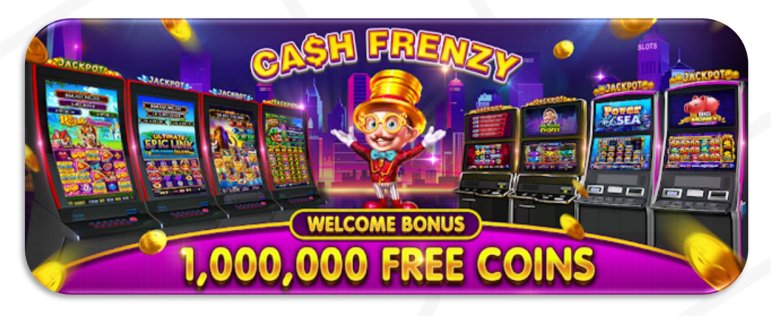 Visual promosi menarik dengan grafis modern yang tampil pada aplikasi hiburan online